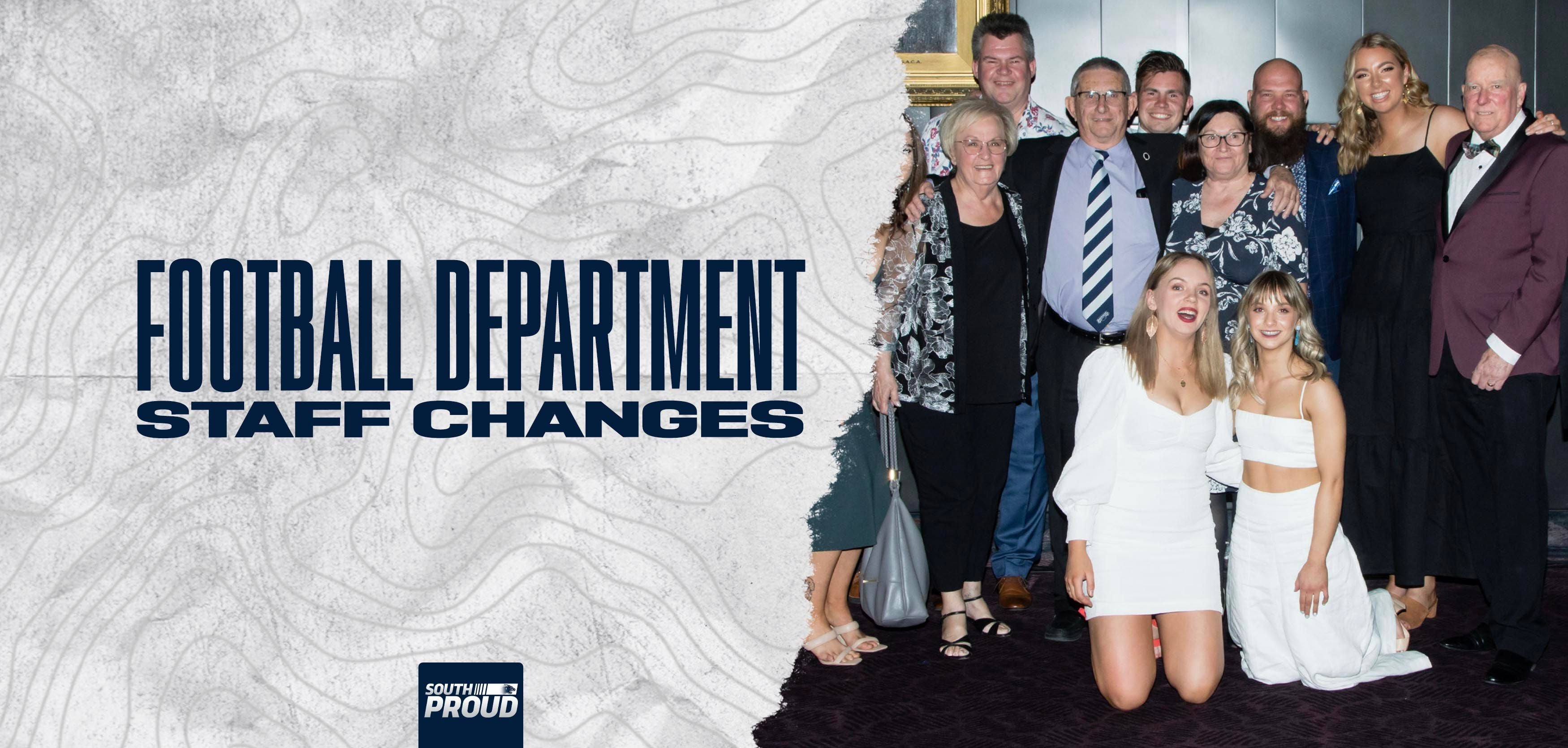 SAFC Football Department staff changes SAFC Football Department staff changes